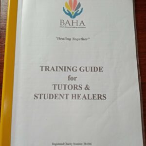 Training Guide for Tutors and Student Healers